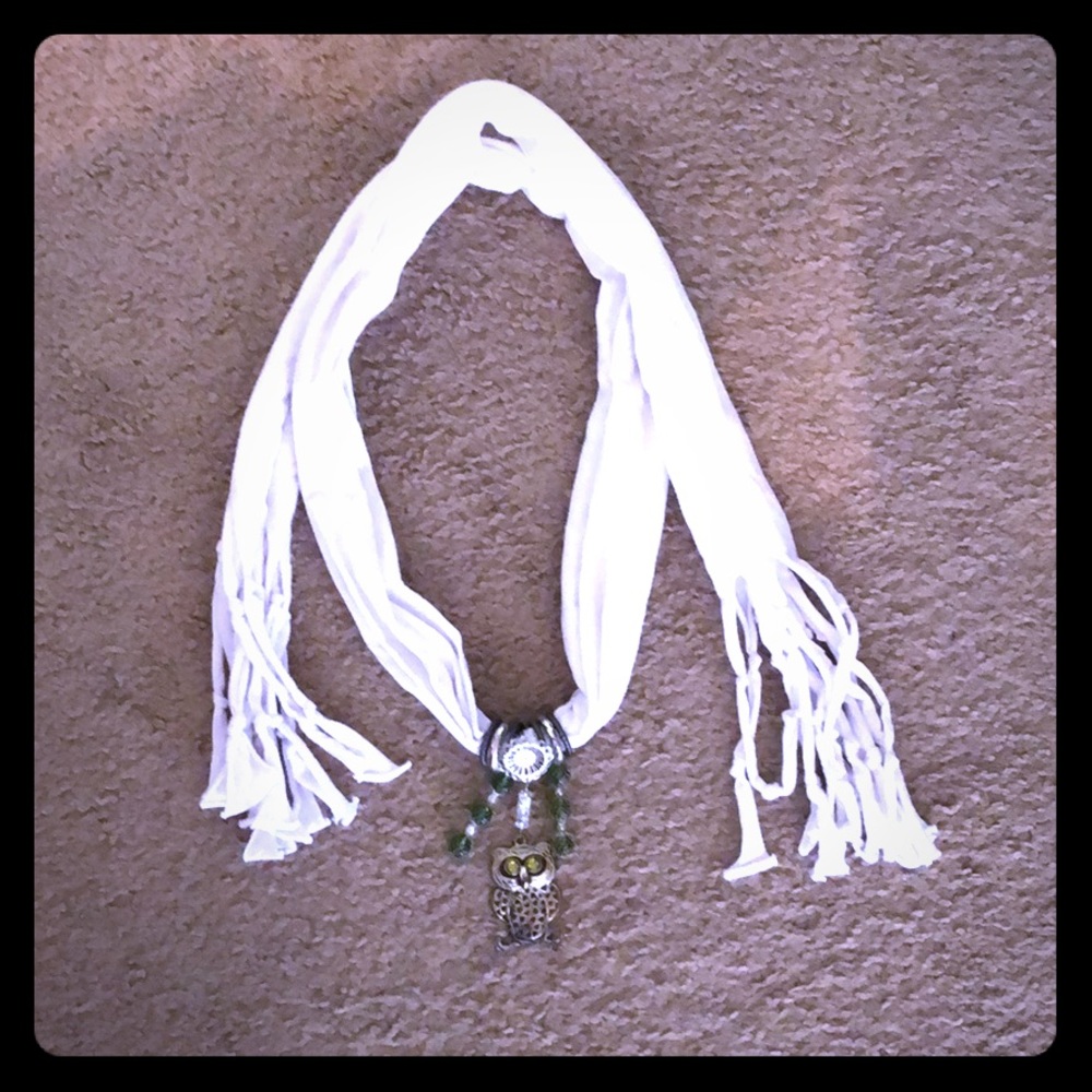 Wrap, jewelry scarf
